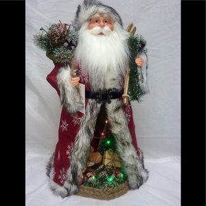 19” NEW Santa Claus musical & changing lights 8 songs 42698